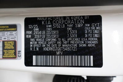 2026 Kia Sorento Hybrid X-Line SX Prestige