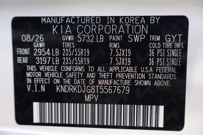 2026 Kia Sorento Hybrid X-Line SX Prestige