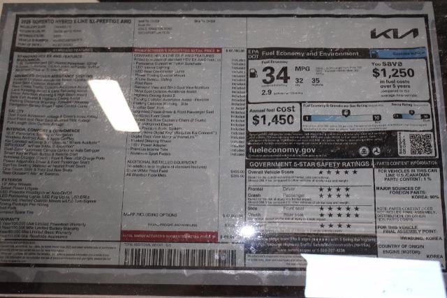 2026 Kia Sorento Hybrid X-Line SX Prestige