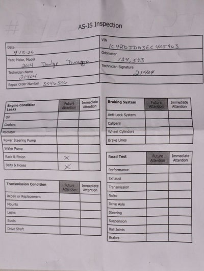 2014 Dodge Durango Limited