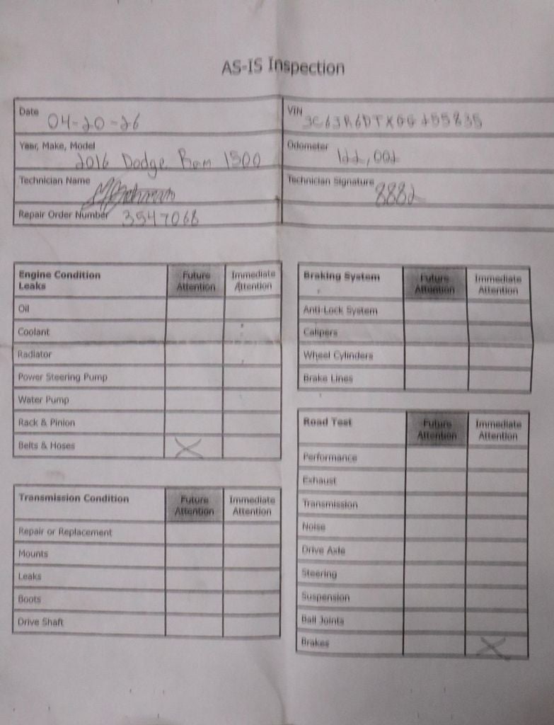 2016 RAM 1500 Tradesman