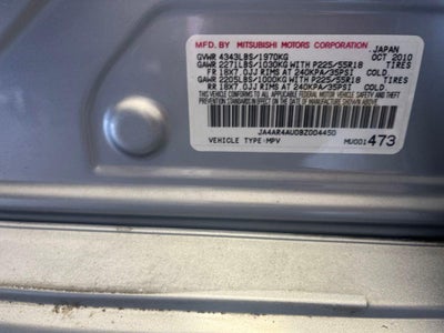 2011 Mitsubishi Outlander Sport SE
