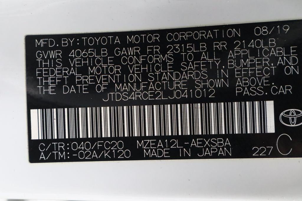 2020 Toyota Corolla SE