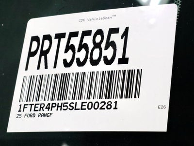 2025 Ford Ranger XL 4WD SuperCrew 5' Box