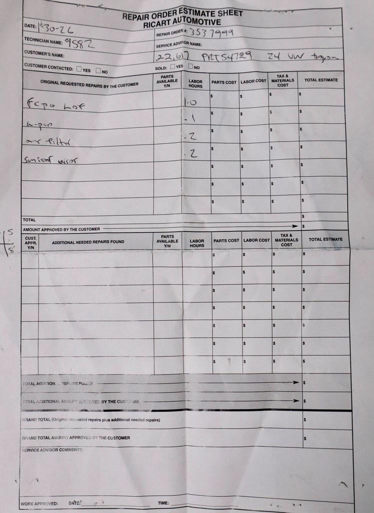 2024 Volkswagen Tiguan 2.0T Wolfsburg Edition FWD