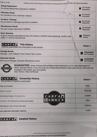2023 Hyundai SANTA CRUZ Limited AWD