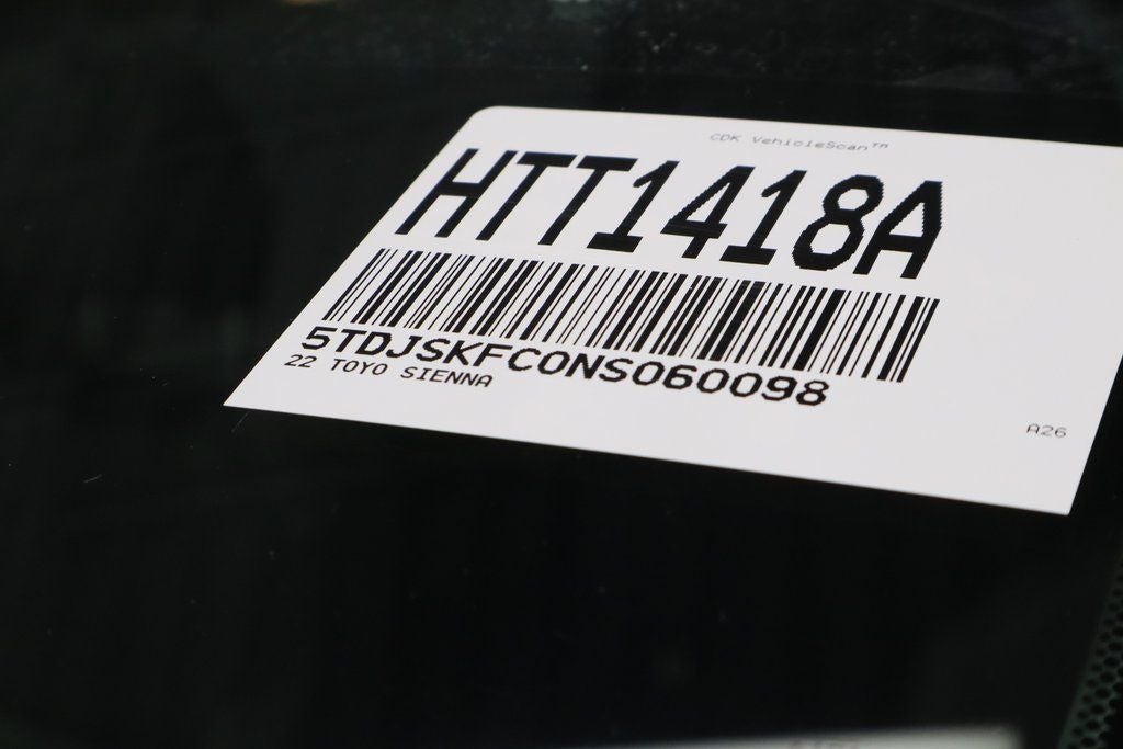 2022 Toyota Sienna XLE AWD 7-Passenger (Natl)