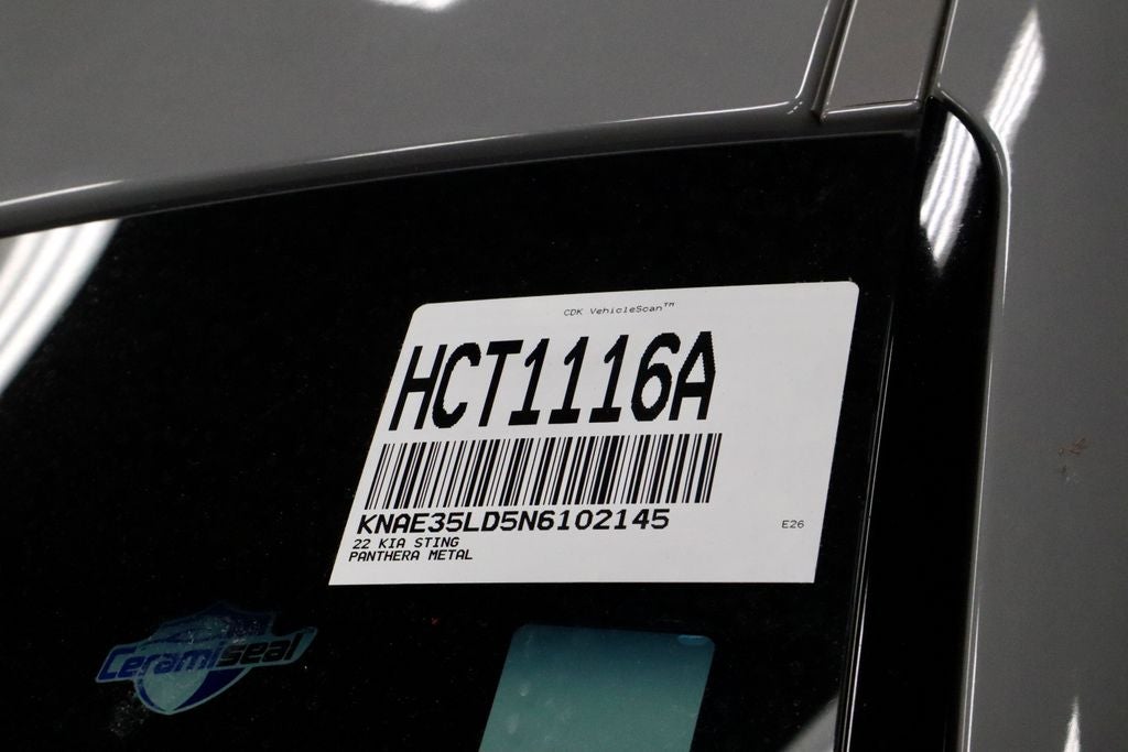 2022 Kia Stinger GT-Line AWD