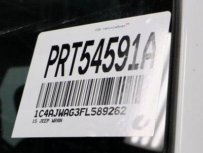 2015 Jeep Wrangler Sport