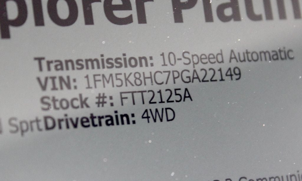 2023 Ford Explorer Platinum