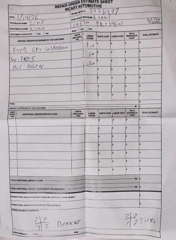 2025 Ford Escape Platinum