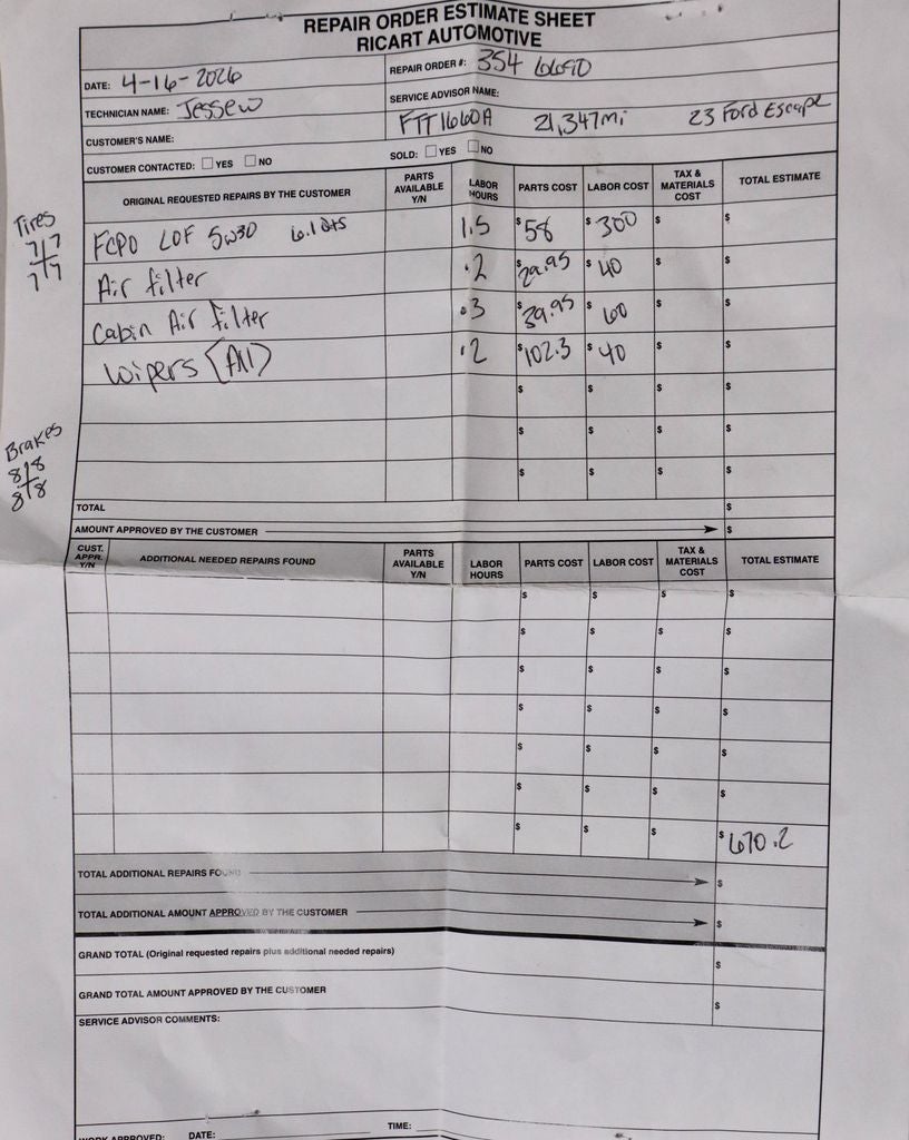 2023 Ford Escape Platinum