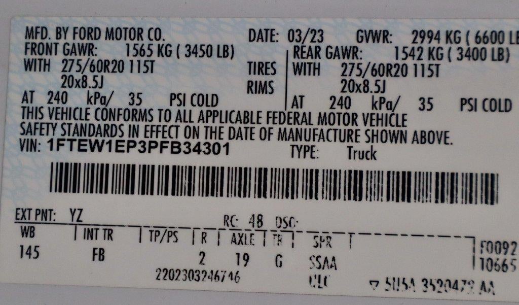 2023 Ford F-150 XLT