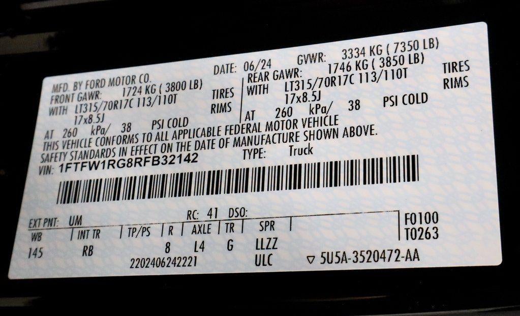 2024 Ford F-150 Raptor