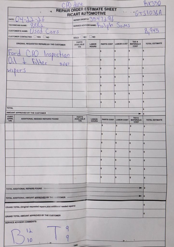 2025 Lexus RX 350 350 Luxury