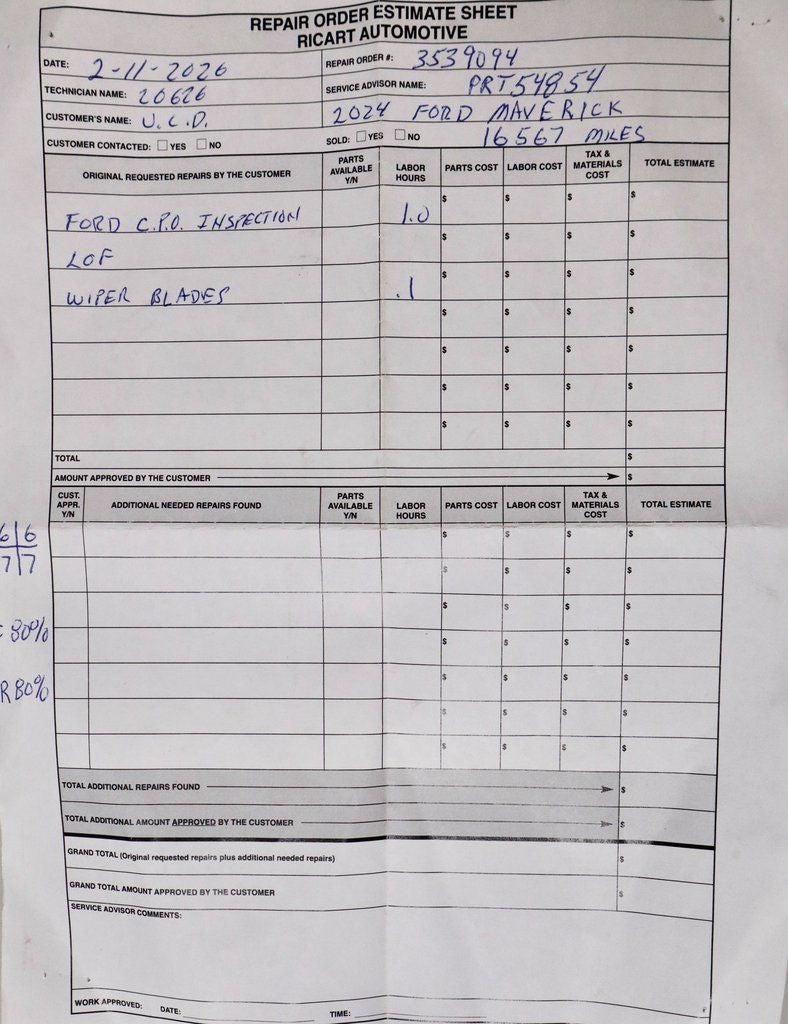 2024 Ford Maverick Lariat