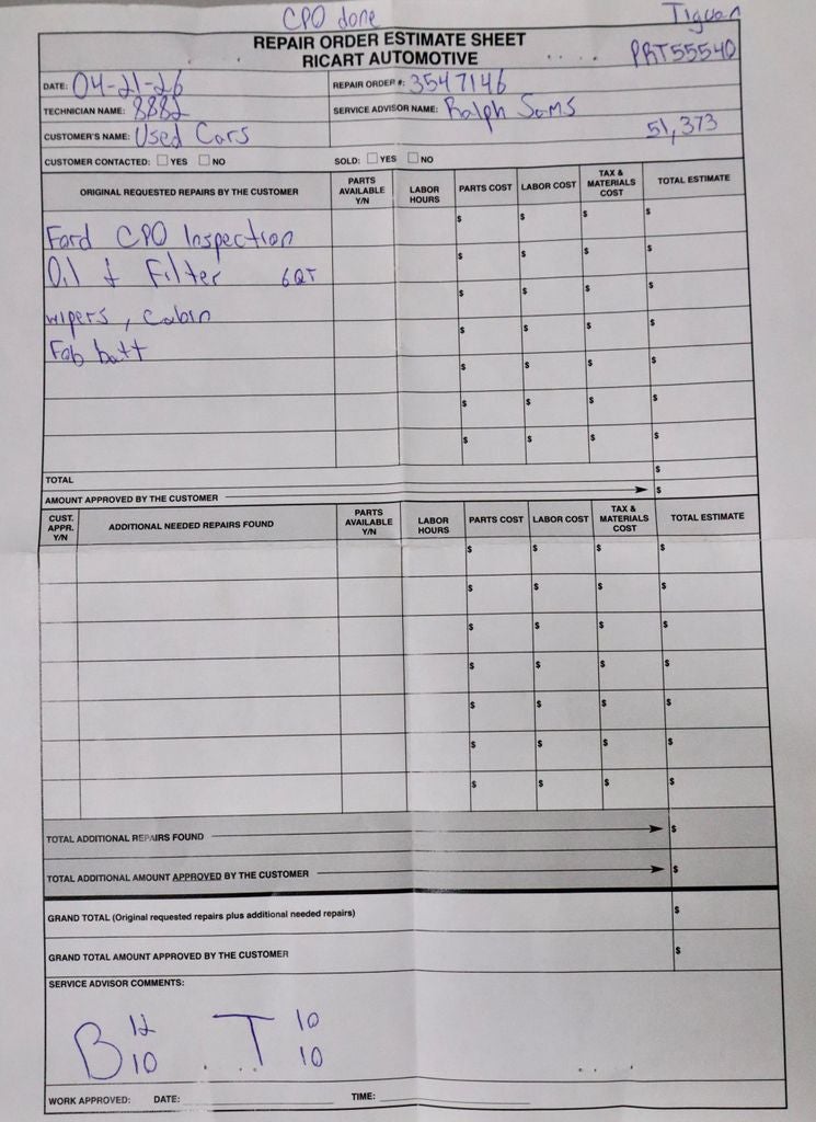 2022 Volkswagen Tiguan 2.0T SE