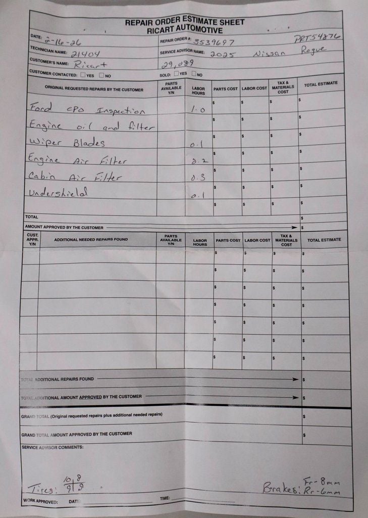 2025 Nissan Rogue SV