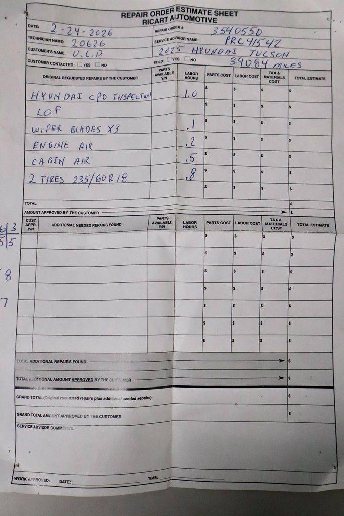 2025 Hyundai TUCSON SEL