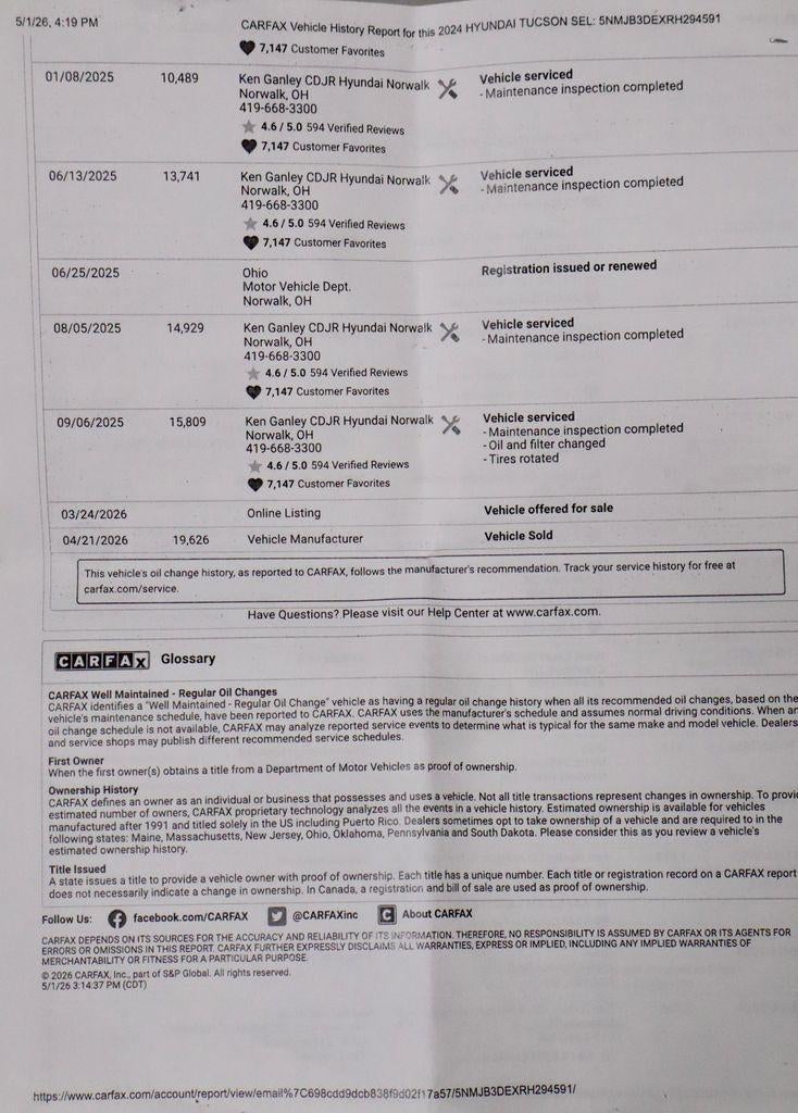 2024 Hyundai TUCSON SEL