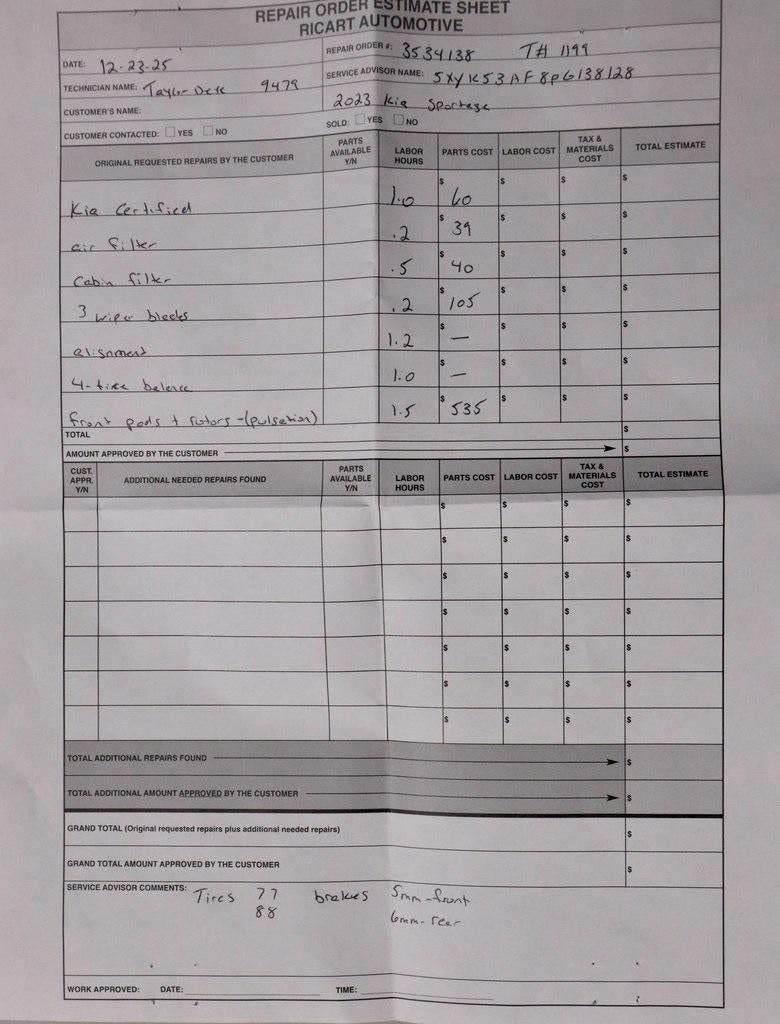 2023 Kia Sportage SX-Prestige