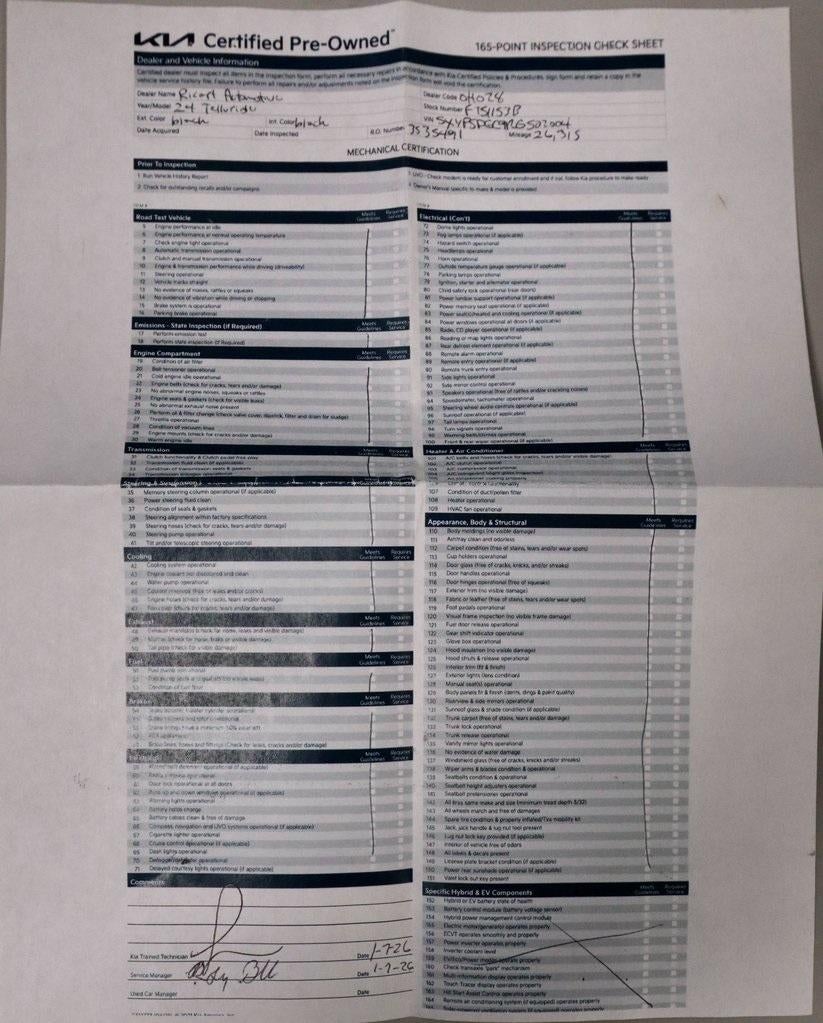 2024 Kia Telluride SX X-Line