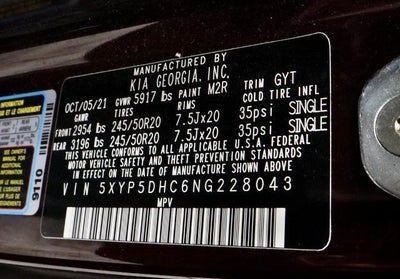 2022 Kia Telluride SX