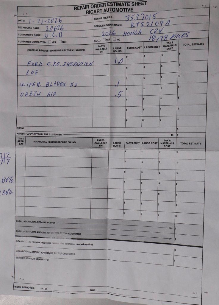 2026 Honda CR-V Hybrid Sport Touring