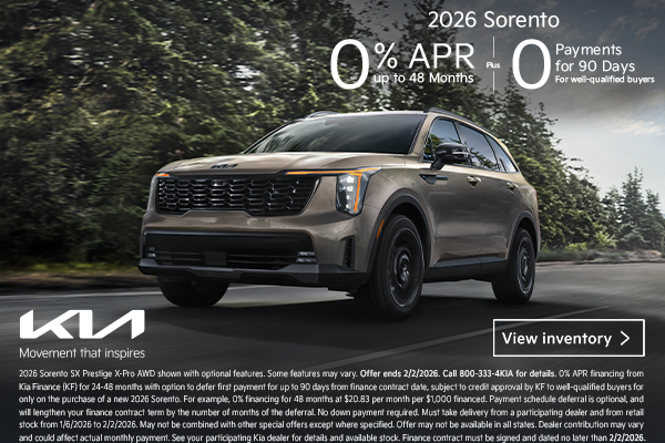 2026 Sorento