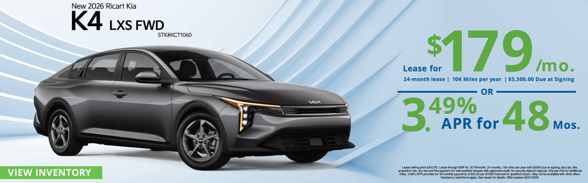 2026 Kia K4