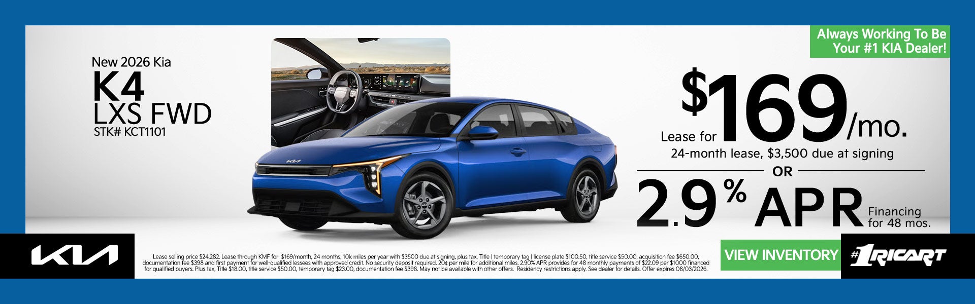 2026 Kia K4