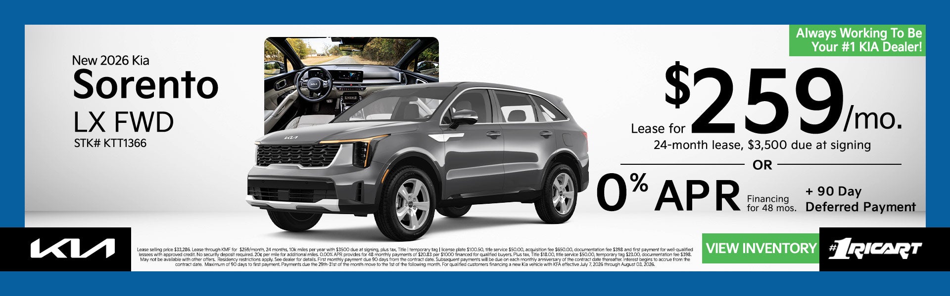 2026 Kia Sorento