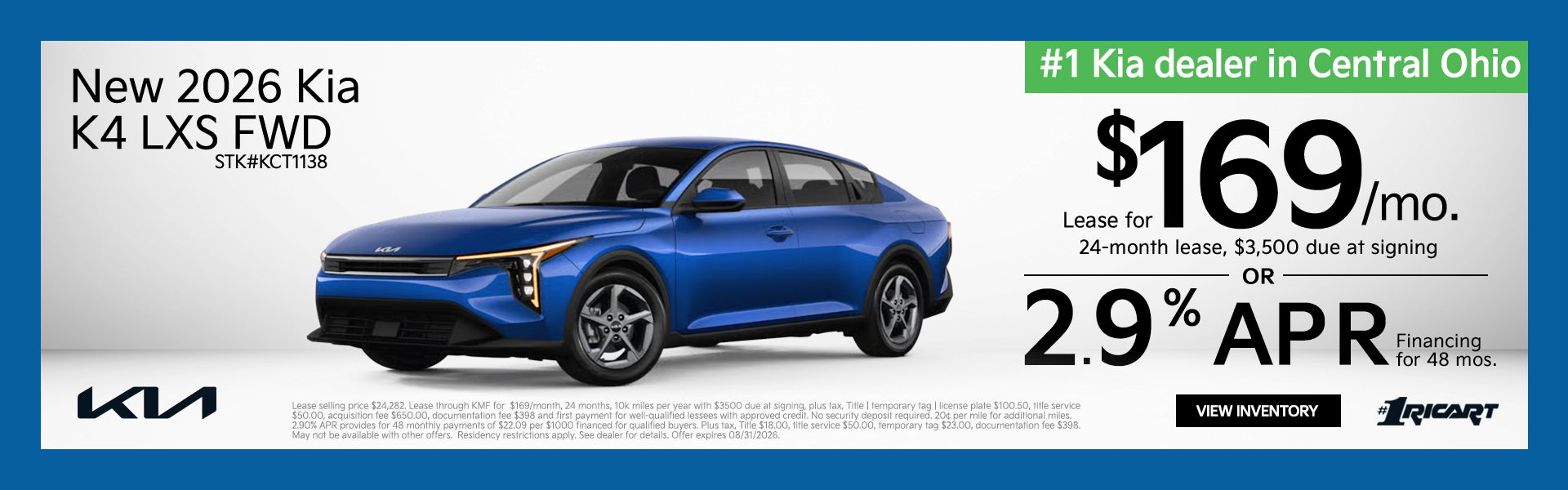 2026 Kia K4