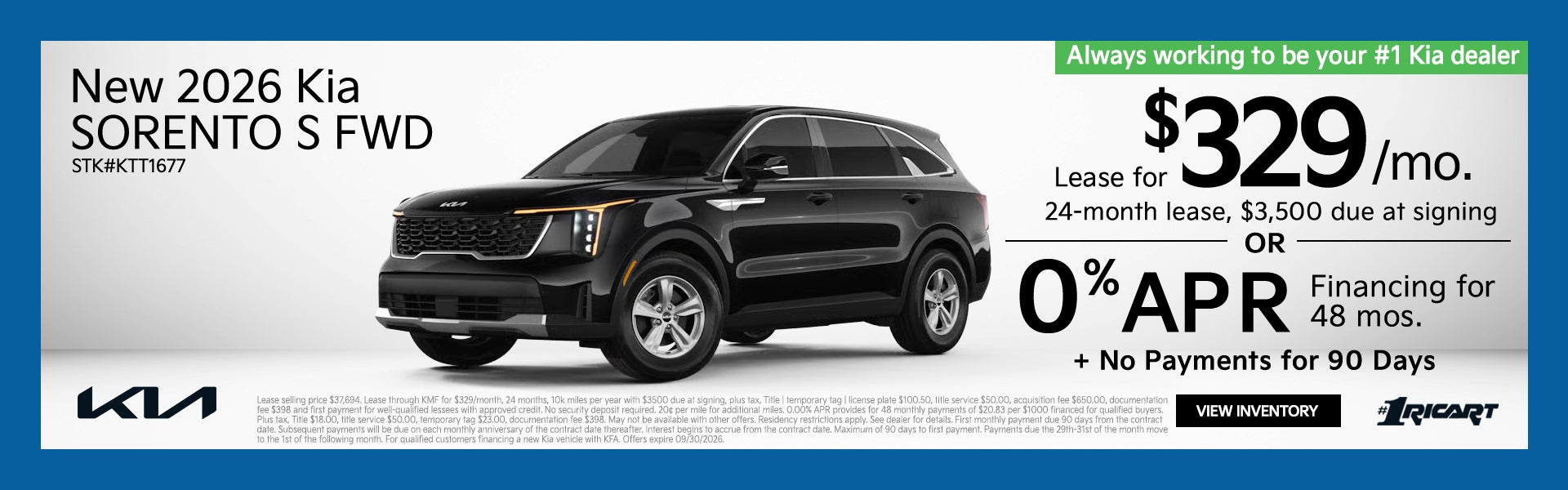 2026 Kia Sorento