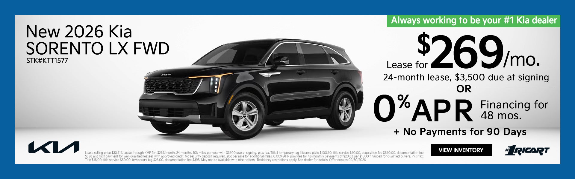 2026 Kia Sorento