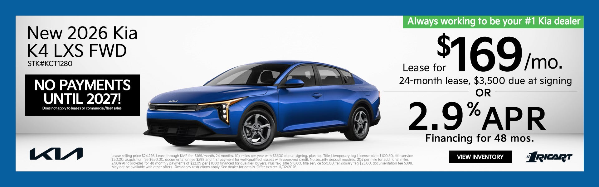 2026 Kia K4